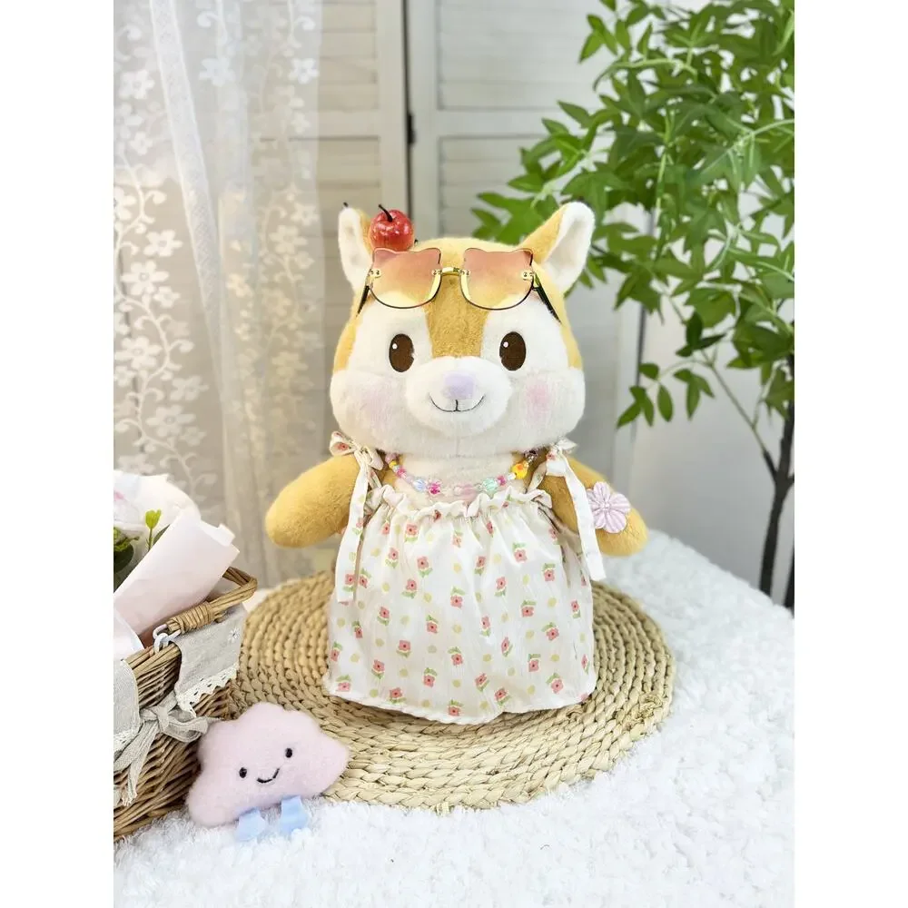 Large Bartholomew Bear clothes outfits - Floral Tie Dress